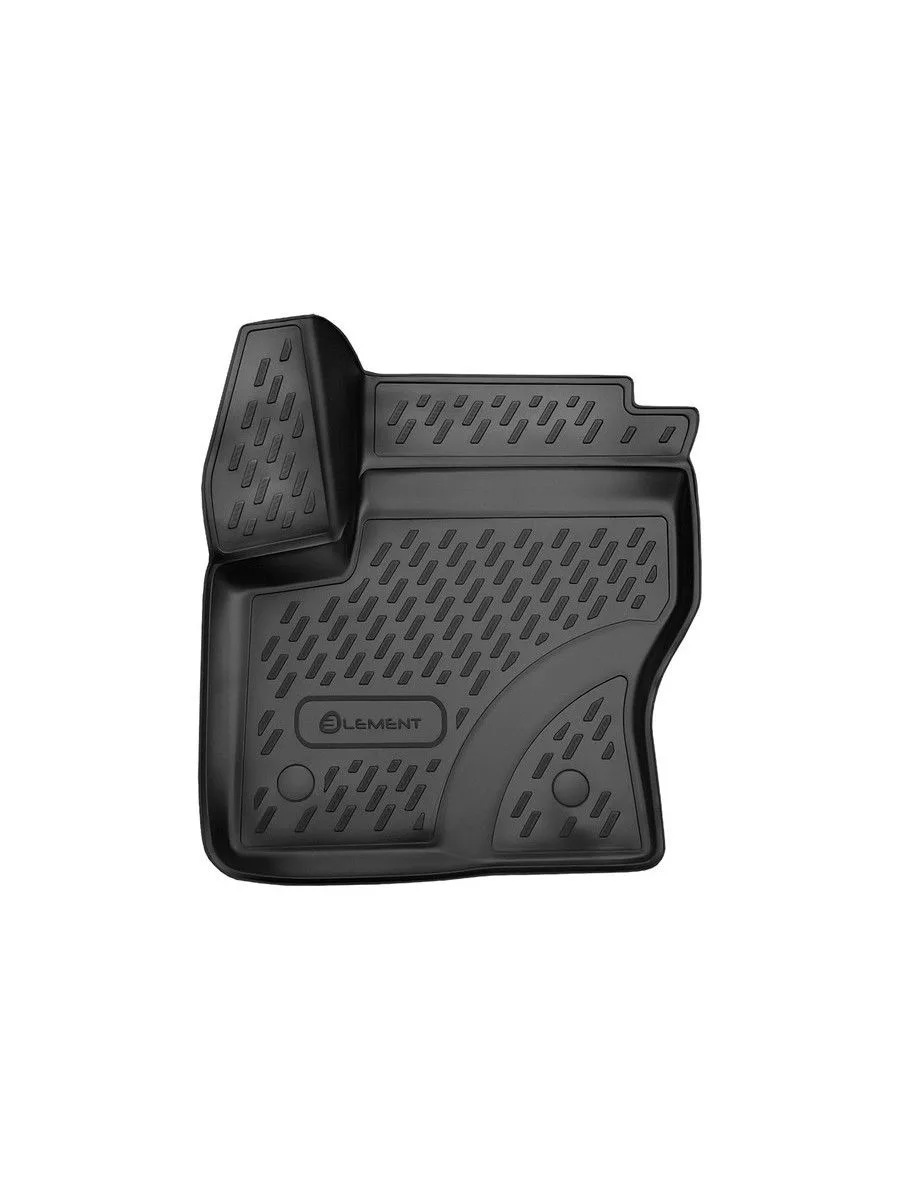 Коврик 3D в салон для FORD Kuga (II, IIр) 2013-2016, 2017-2019, Передний левый, 1 шт. (полиуретан) / Форд Куга