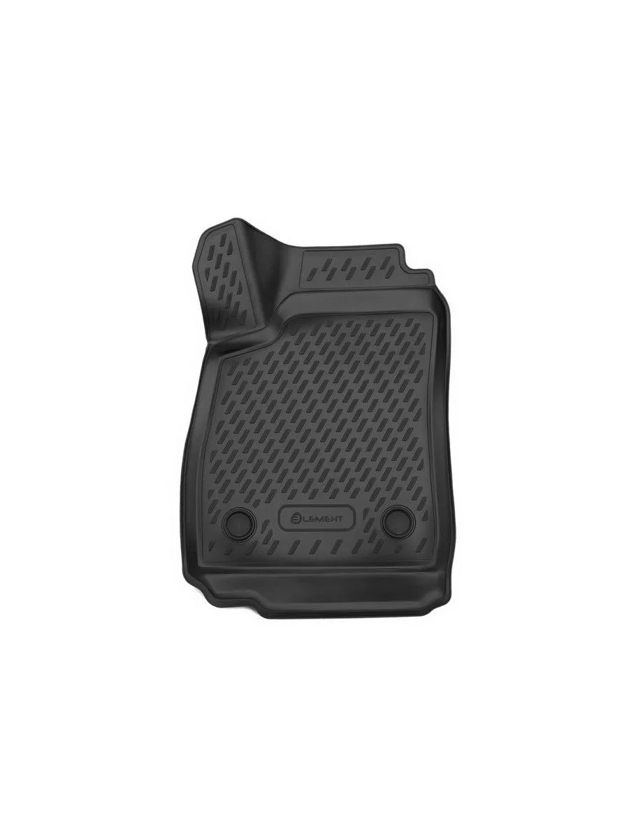 Коврик 3D в салон для CHEVROLET Cobalt (II, IIr) 2011-2016, 2020-/RAVON R4 2016-2020, Передний левый, 1шт. (полиуретан) / Шевроле Кобальт