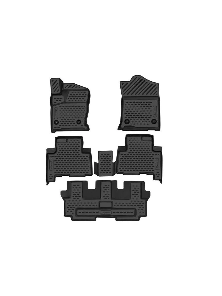 Коврики 3D в салон HAVAL H9, 2015-, 5 шт. (полиуретан) / Хавал Н9