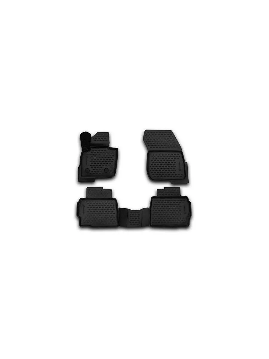 Коврики 3D в салон FORD Mondeo, 01/2015-, 4 шт. (полиуретан) / Форд Мондео