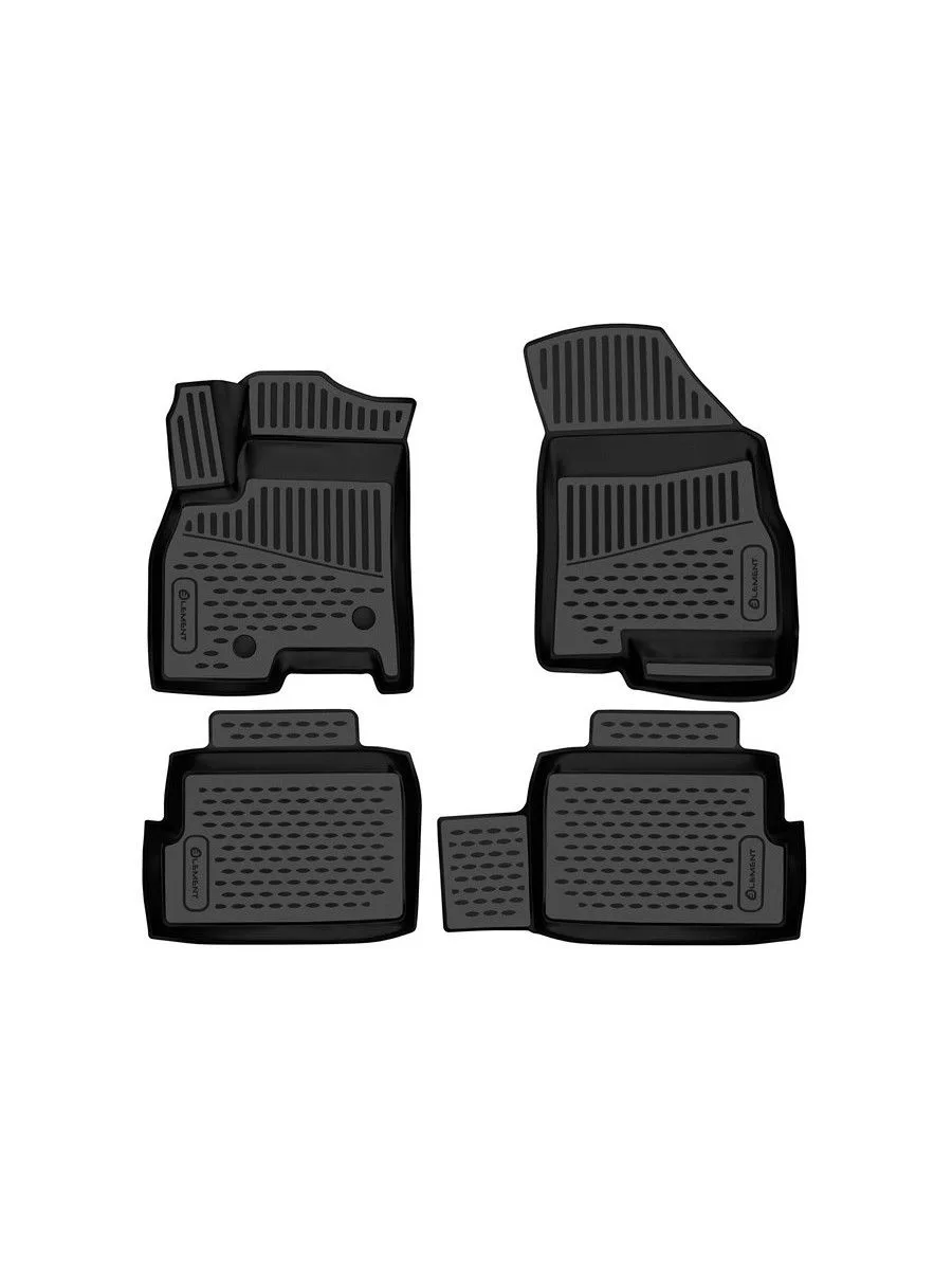 Коврики 3D в салон для CHERY Tiggo 7 Pro/ 7 PRO MAX (Prestige) 2020-н.в./TIGGO 7L /TENET T7 (32T) 2025-/XCITE X-cross 7, 4шт. (полиуретан) / Черри Тиг