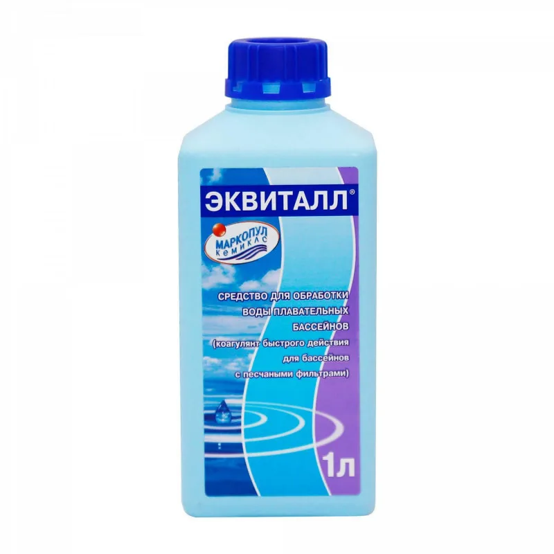 Жидкий коагулянт (осветлитель) ударного действия ЭКВИТАЛЛ 1 л