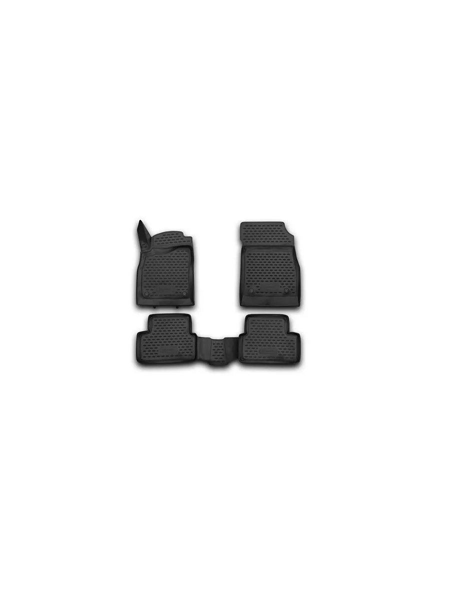 Коврики 3D в салон для CHEVROLET Cruze (I, Ir), 2009-2015, 4 шт. (полиуретан) / Шевроле Круз