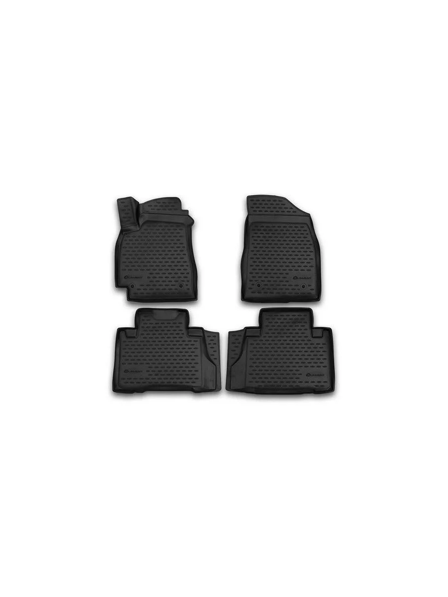 Коврики 3D в салон для GEELY Emgrand X7, 2011-2018, 4 шт. (полиуретан) / Джили Эмгранд x7
