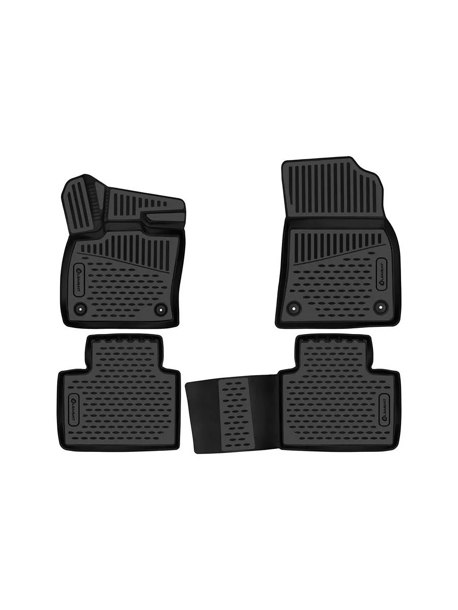 Коврики 3D в салон для GEELY Atlas (II) 2023- 4WD, 4шт. (полиуретан) / Джили Атлас