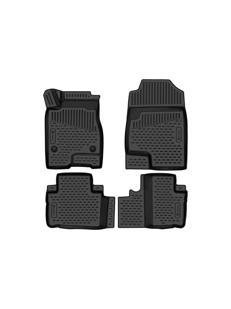 Коврики 3D в салон для HAVAL M6 2023-, 4шт. (полиуретан) / Хавал М6