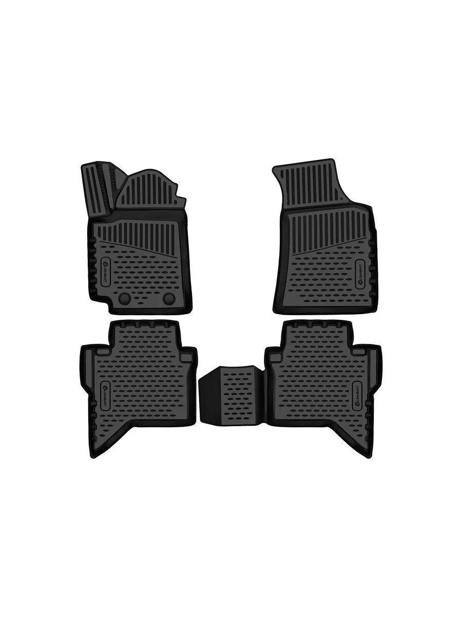 Коврики 3D в салон для JAC T8 Pro 2020 - 4шт. (полиуретан) / Джак Т8 Про