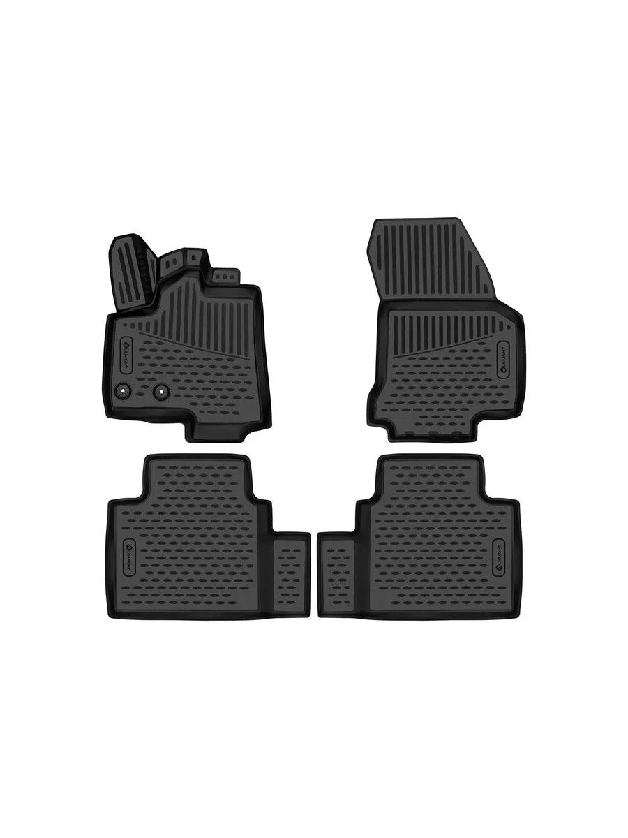 Коврики 3D в салон для JAC JS6 2022- 4шт. (полиуретан) / Джак ДЖС6