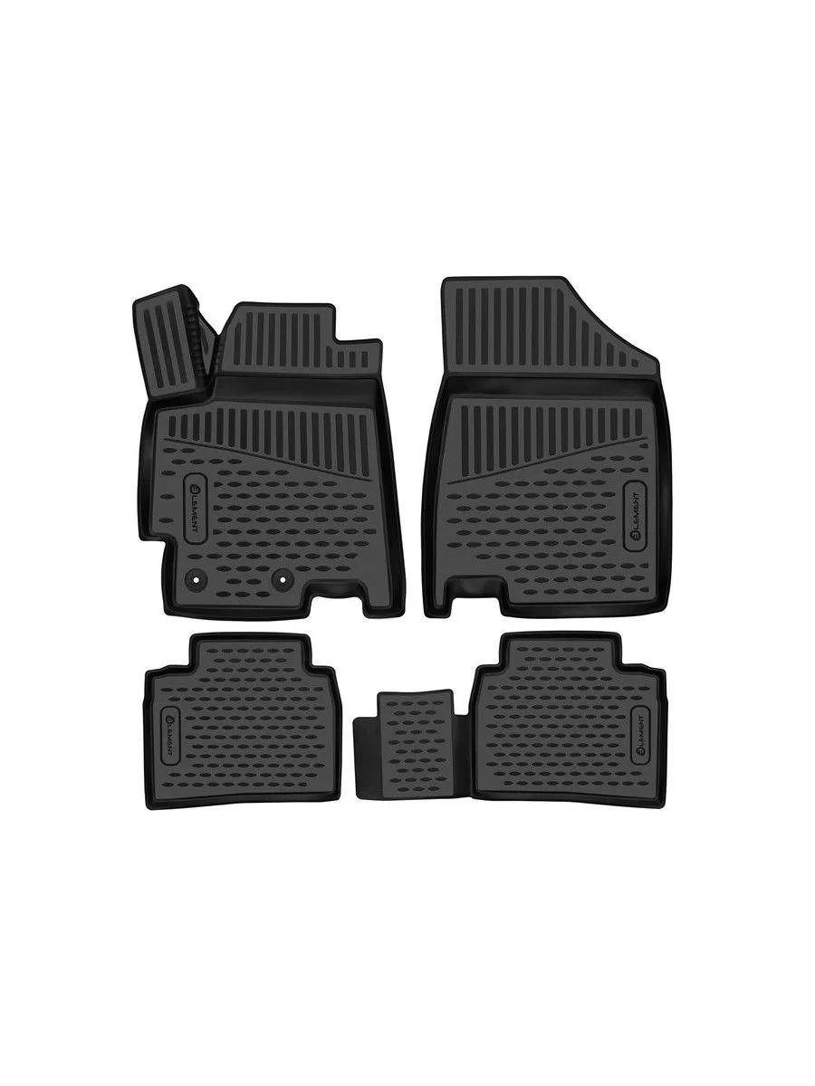 Коврики 3D в салон для JAC J7 (I) 2020- 4шт. (полиуретан) / Джак / Джак Джей 7