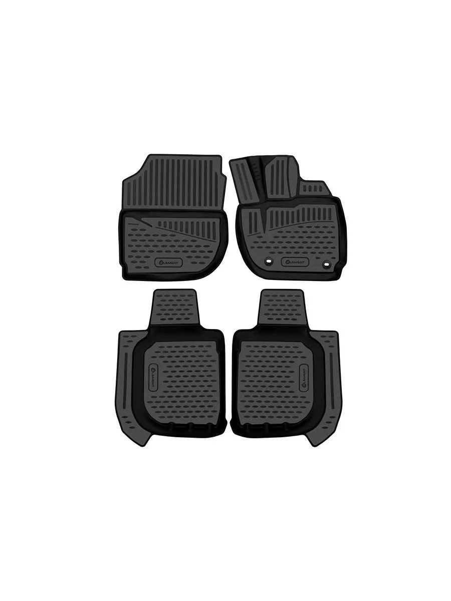 Коврики 3D в салон для HONDA Vezel (I) 2013-2021, правый руль, 4шт. (полиуретан) / Хонда Везел