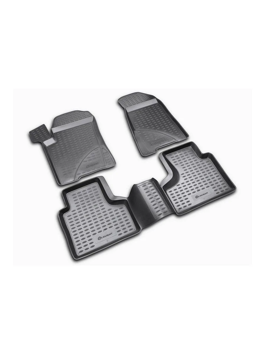Коврики в салон CHEVROLET Niva 2002-2009, 4 шт. (полиуретан) / Шевроле Нива