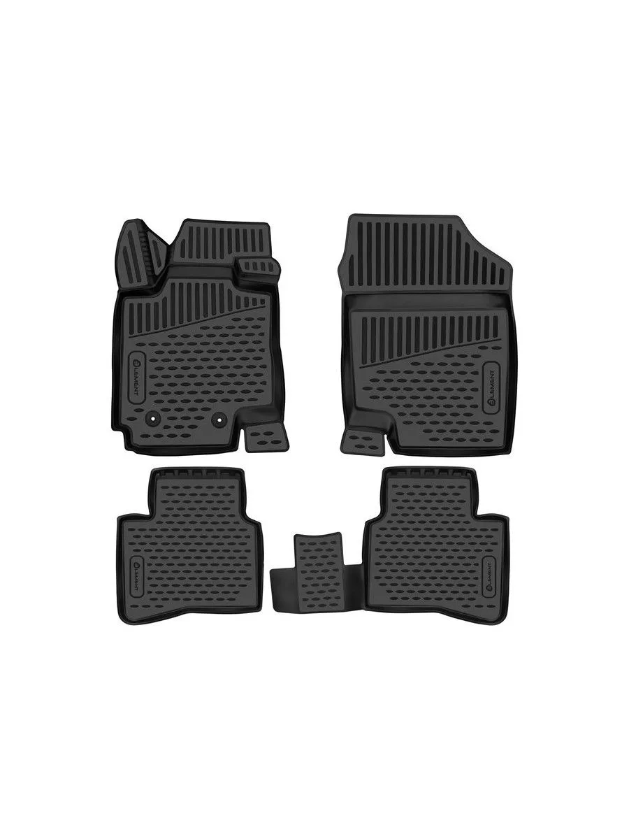 Коврики 3D в салон для JAC JS4 2020-, 4шт. (полиуретан) / Джак ДЖИЕС4