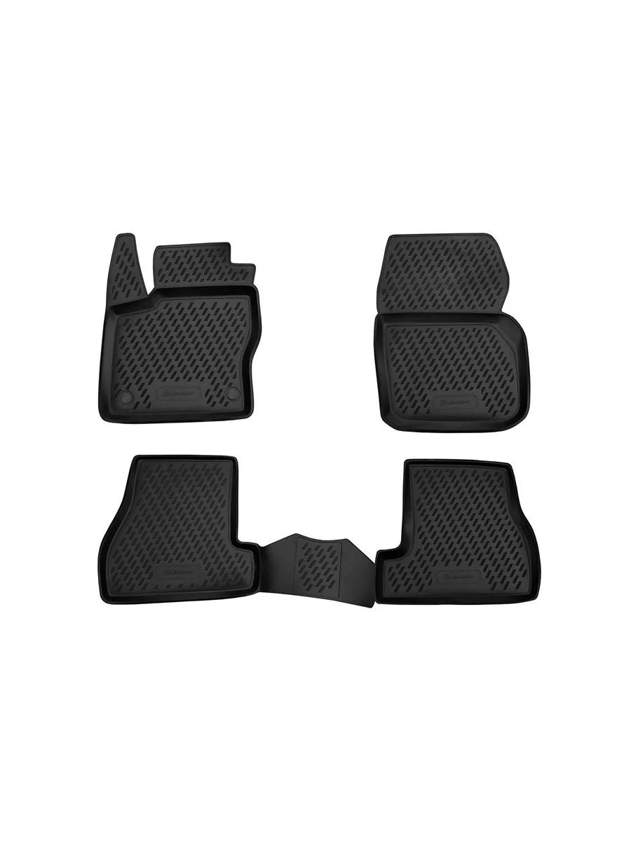Коврики в салон FORD Focus 3, 04/2011-2015 4 шт. (полиуретан) / Форд Фокус