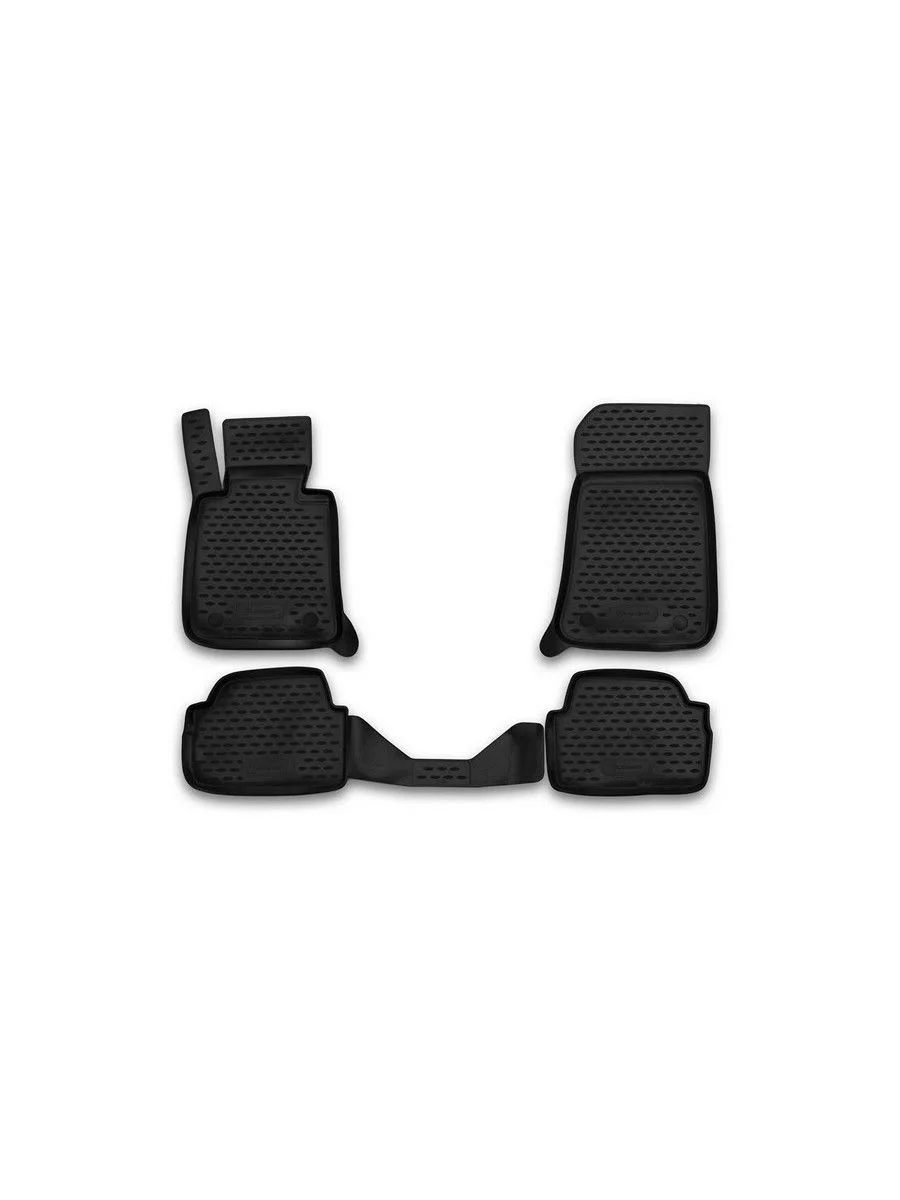 Коврики в салон BMW 1-3D 2004-2011, 4 шт. (полиуретан) / БМВ 1 серии