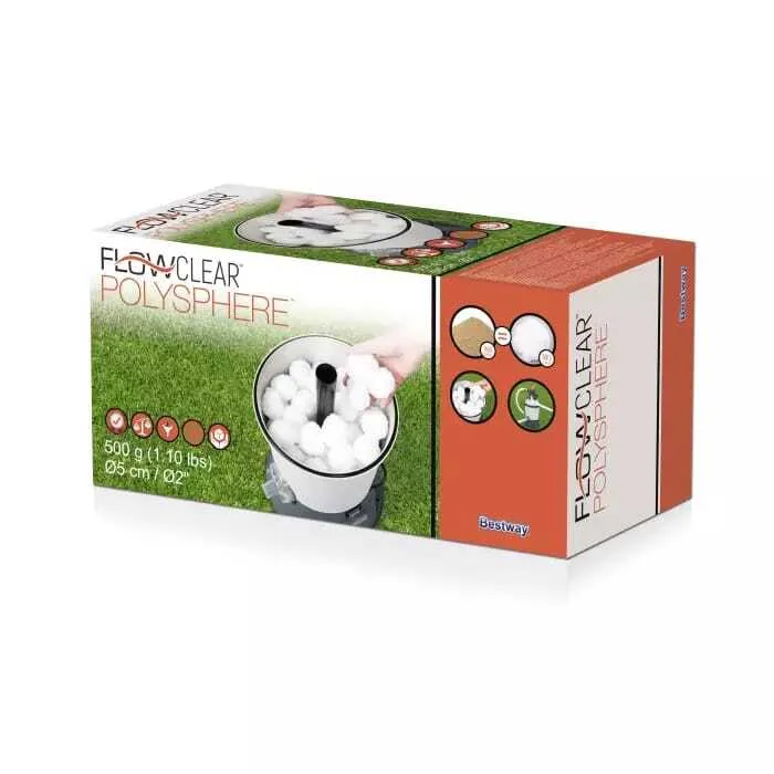 Наполнитель Bestway Polysphere для песчаных фильтров (эквивалент 18кг песка) (58475 BW)