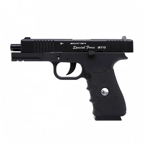 Пистолет пневматический Borner W119 (Glock 17) 4,5 мм