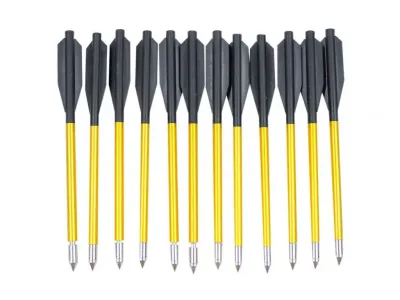 Дротики Man Kung для арбалета-пистолета, алюм., 6,5" (16,5 см) (12 шт.)
