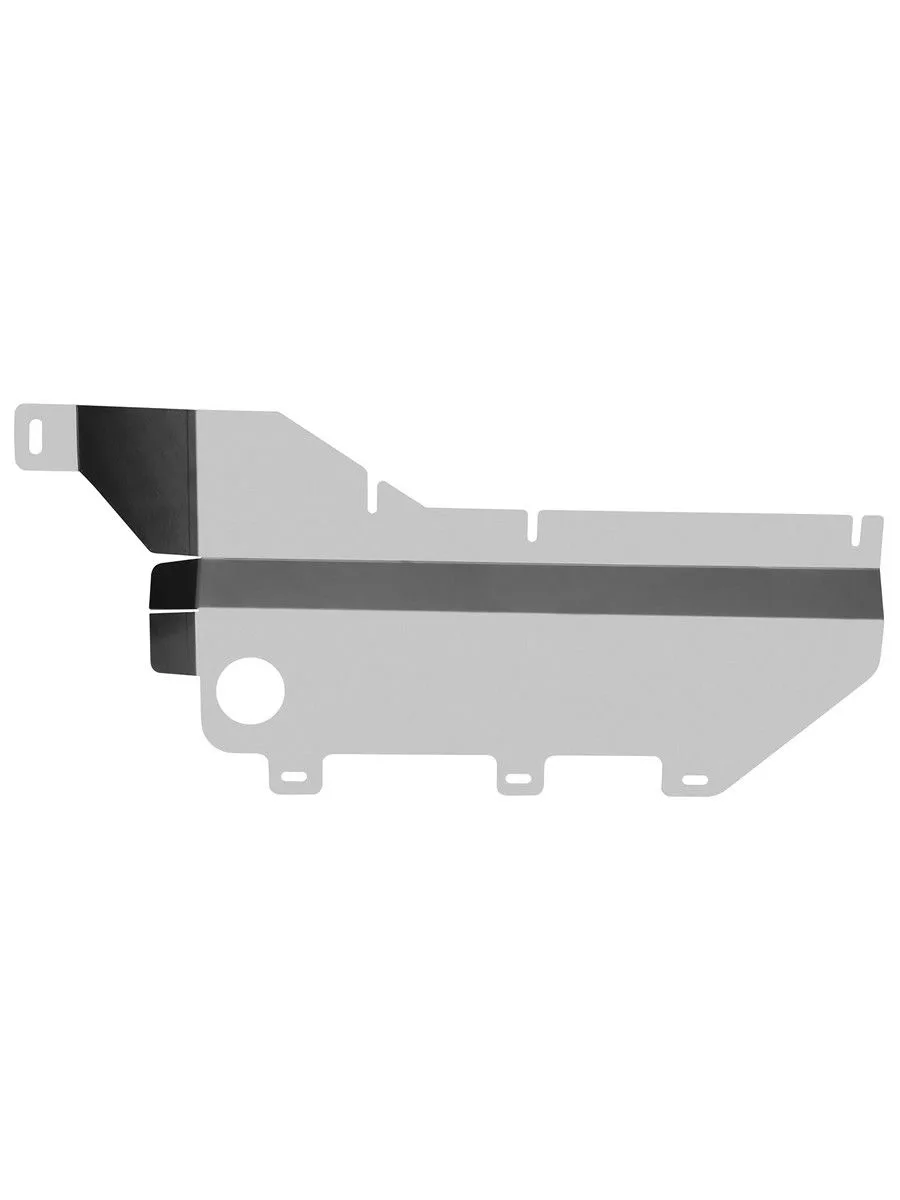 Защита силовых проводов для LiXiang L6 2024-н.в. 1.5 гибрид AT 4WD NLZ алюминий, 3 мм, с крепежом / Ликсианг