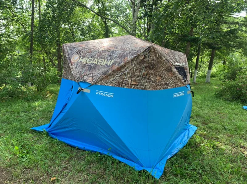 Накидка на половину палатки HIGASHI Pyramid Half tent rain cover Камуфляж