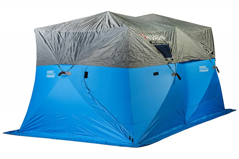 Накидка на половину палатки HIGASHI Double Pyramid Half tent rain cover Серый