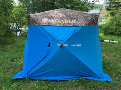 Накидка на потолок палатки HIGASHI Pyramid Roof rain cover Камуфляж