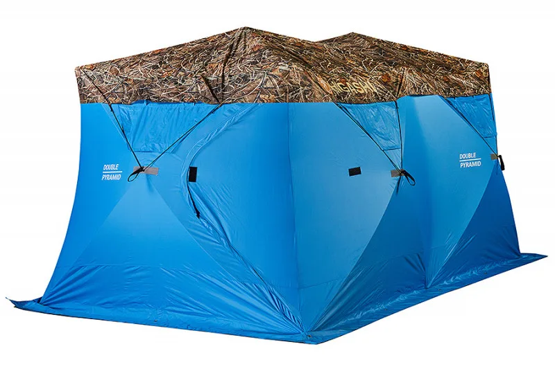 Накидка на потолок палатки HIGASHI Double Pyramid Roof rain cover Камуфляж