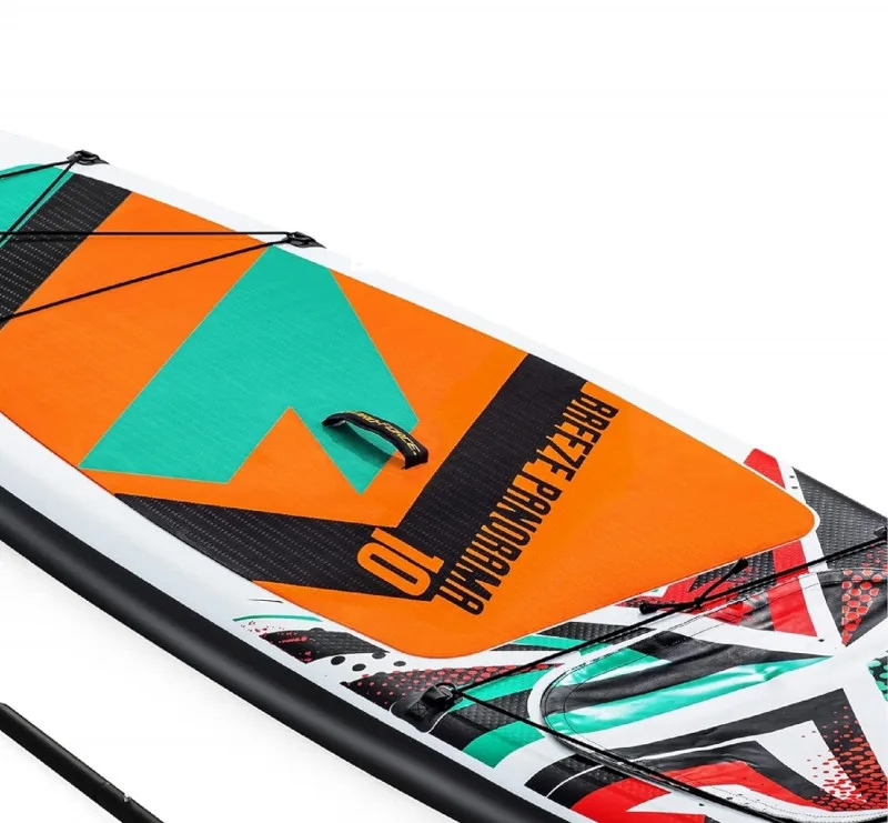 SUP-доска "Breeze Panorama" 305x84x12см, насос, весло, лиш, ремнабор, сумка, до 110кг