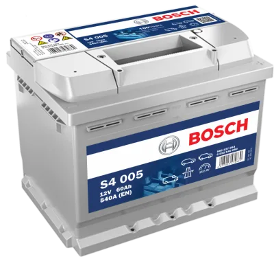 Аккумулятор Bosch S4 005 60 Ач обр. пол. 540A 242x175x190