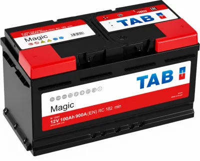 Аккумулятор TAB Magic 100 Ач обр. пол. 900А 353x175x190