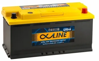 Аккумулятор AlphaLine Ultra 110 Ач обр. пол. 1000А 393x175x190