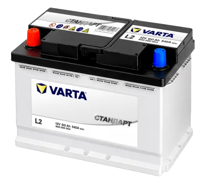 Аккумулятор Varta Стандарт 60 Ач прям. пол. 540A 242x175x190