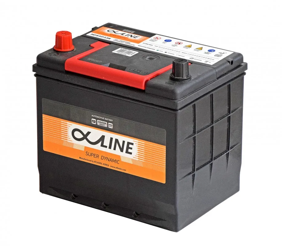 Аккумулятор Alphaline SD+ plus 85D23R 70 Ач прям. пол. 620A 232x172x220