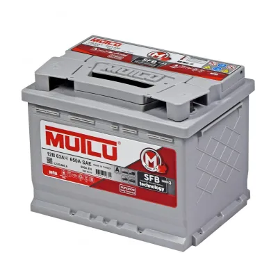 Аккумулятор Mutlu SFB M3 63R обр. пол. низкая 600 242x175x175 (LB2.63.060.A)