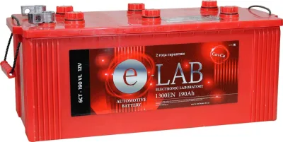 Аккумулятор E-LAB 190 евро обр. пол. 1300A 513х220х200