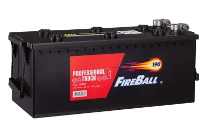 Аккумулятор Fire Ball 190 рус прям. пол. 1200A 513x220x200