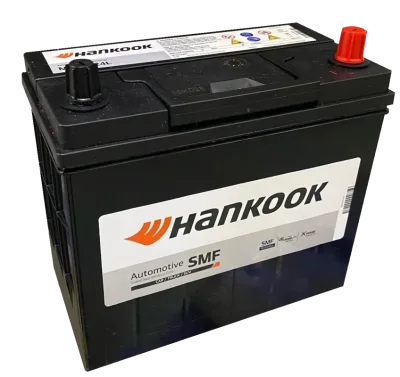Аккумулятор Hankook 55B24L 45 Ач обр. пол. тонк.кл. 430A 238х128х220