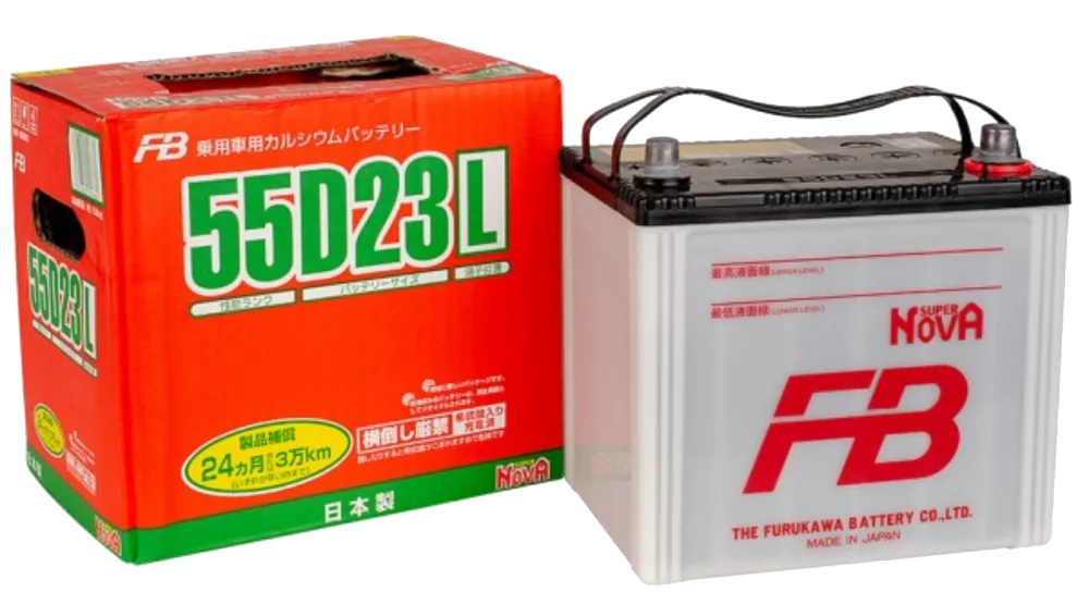 Аккумулятор Furakawa Battery SUPER NOVA 55D23L 60 Ач обр. пол. 550A 232x173x220
