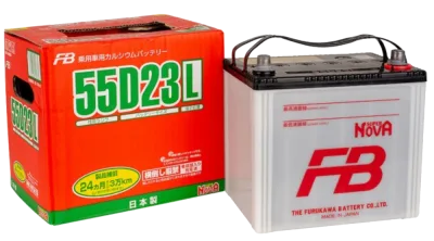 Аккумулятор Furakawa Battery SUPER NOVA 55D23L 60 Ач обр. пол. 550A 232x173x220