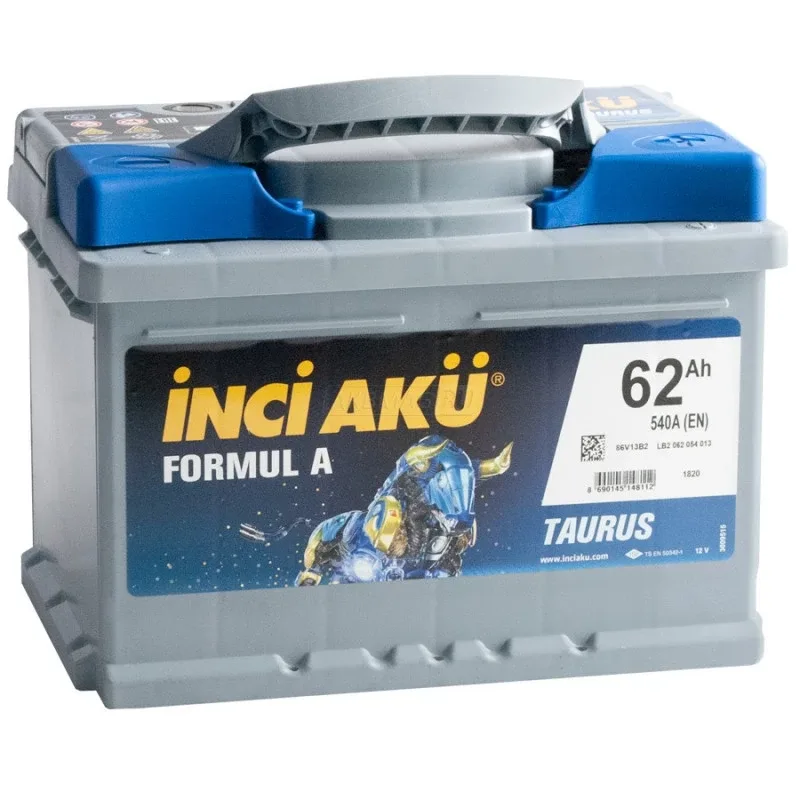 Аккумулятор INCI AKU Formul A 62 Ач обр. пол. 540A 242x175x190