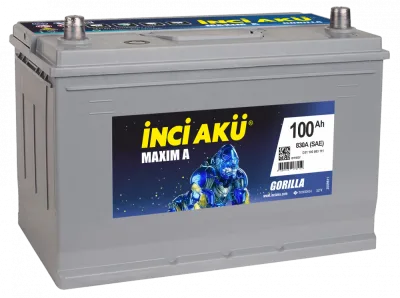 Аккумулятор INCI AKU Maxim A Asia 100 Ач обр. пол. 830A 306x173x220