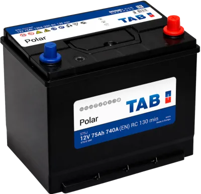Аккумулятор TAB Polar S Asia 75 Ач обр. пол. 740A 260x173x220