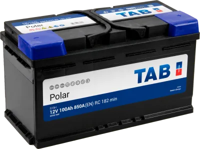 Аккумулятор TAB Polar 100 Ач обр. пол. 850А 353x175x190 (60038)