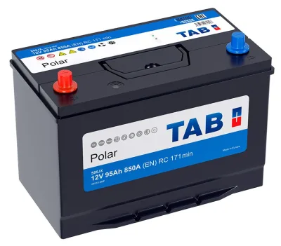 Аккумулятор TAB Polar Asia 95 Ач прям. пол. 850A 306x173x220