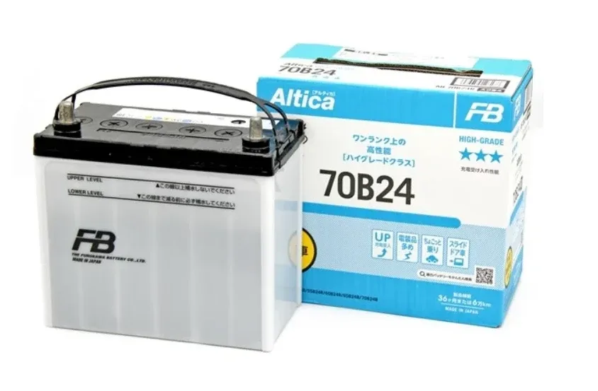 Аккумулятор Furakawa Battery ALTICA HIGH-GRADE 70B24L 50 Ач обр. пол. 520A 232x127x220