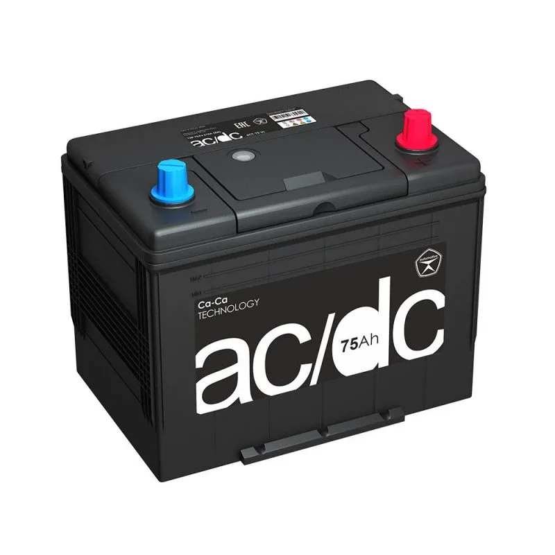 Аккумулятор AC/DC 85D26L 75 Ач обр. пол. 660A 260x173x220
