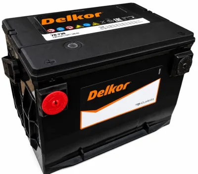 Аккумулятор DELKOR 78-730 85 Ач боковые клеммы 790A 268x178x184 (Американский корпус)