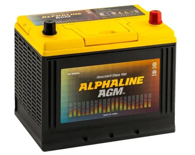 Аккумулятор Alphaline AGM AX D26 75 Ач обр. пол. 750A 260x172x220