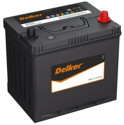 Аккумулятор DELKOR 80D23L 70 Ач обр. пол. 600A 232x172x220