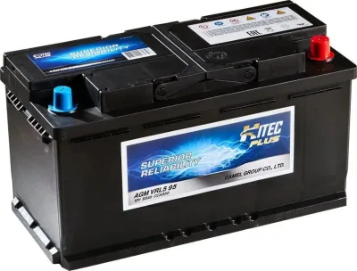 Аккумулятор HITEC AGM VRL5 95 Ач обр. пол. 850А 353х175х190