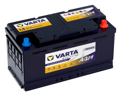 Аккумулятор Varta AGM L5 100 Ач обр. пол. 900A 353x175x190 (600 901 090)